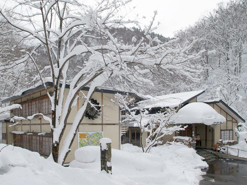Lamp No Yado Aoni Onsen Hotel Hirakawa Екстериор снимка